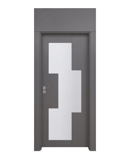 BY-261V  Porte intérieure Laqué Vitrée